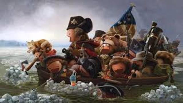 Washington crosses the Delaware