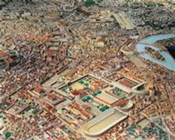 La caiguda de l'imperi romá accident a 450dC