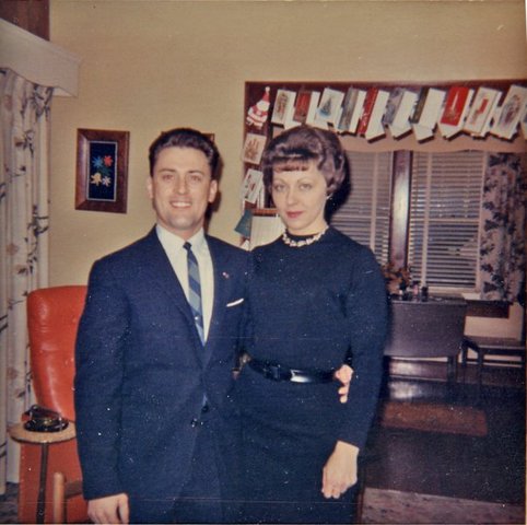 Grandfather and grandmother Zarbaugh's Wedding