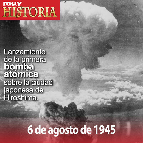 Lanzamiento de la bomba atómica Hiroshima y Nagasaki