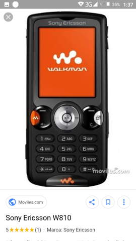 Sony Ericsson W810
