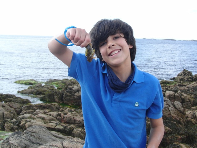 Pesqué mi primer pez