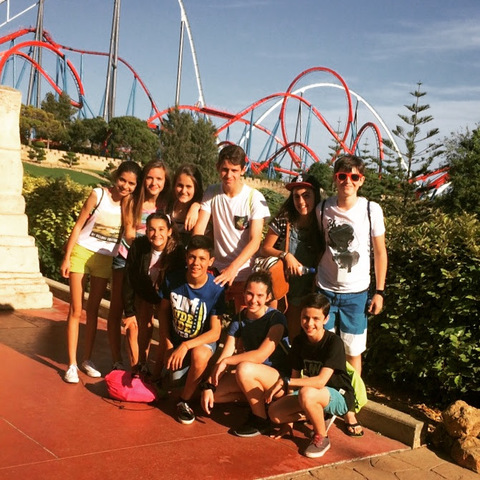 Fui con mis amigos a PortAventura
