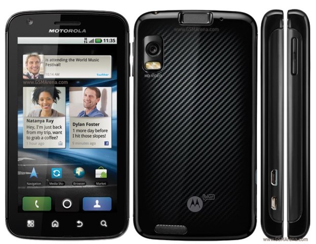 Motorola Atrix (First finger print phone)