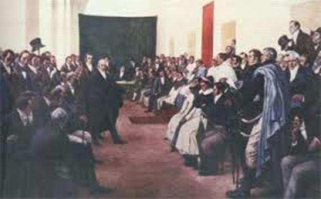 Los cabildantes debieron finalmente solicitar la renuncia de Cisneros y aceptar la propuesta de nombrar una nueva junta