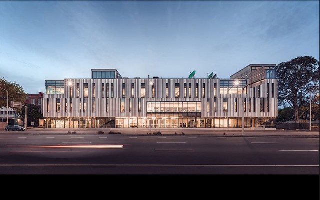 Kahukure building of Ara Institute of Canterbury city campus Christchurch