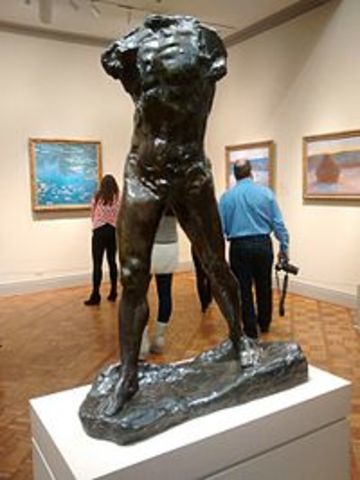 The Walking Man by Rodin