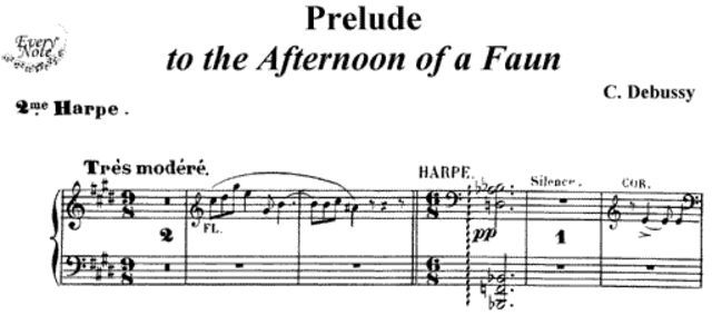 The Afternoon of a Faun by Debussy