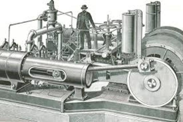 APARECE LA MAQUINA DE VAPOR