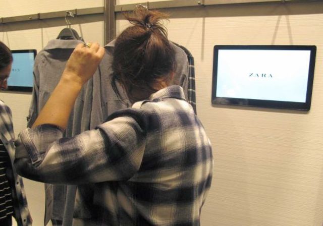 Zara añade las tecnologías a sus probadores