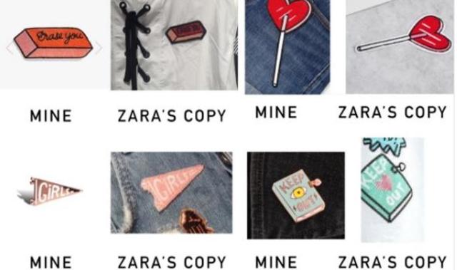 Una ilustradora estadounidense acusa a Zara de plagiar sus diseños