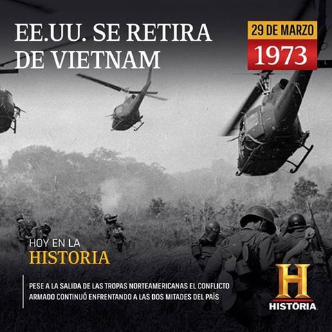EE.UU RETIRA LAS TROPAS DE VIETNAM.