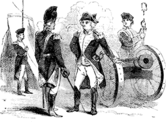 British troops occupy Boston