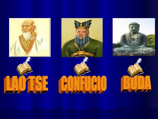 Buda, Confucio y Lao tse 501 A.C