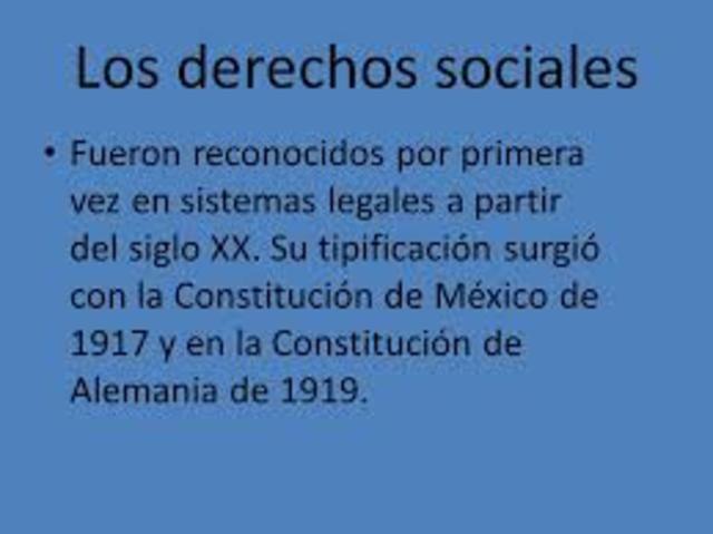 Siglo XIX Los Derechos Sociales