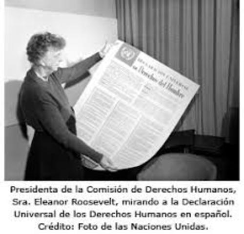 Creación de las Naciones Unidas. 24 de octubre de 1945, San Francisco, California, Estados Unidos