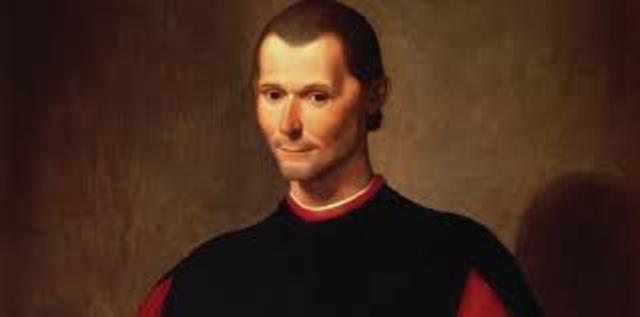 Niccolo Machiavelli writes The Prince