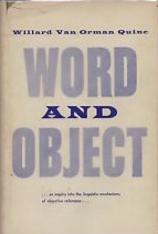 Word and Object