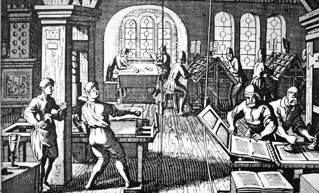 Creación de la imprenta