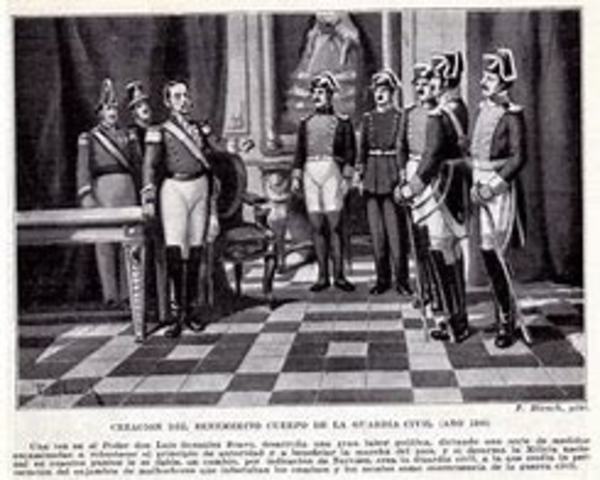 Creación de la Guardia Civil