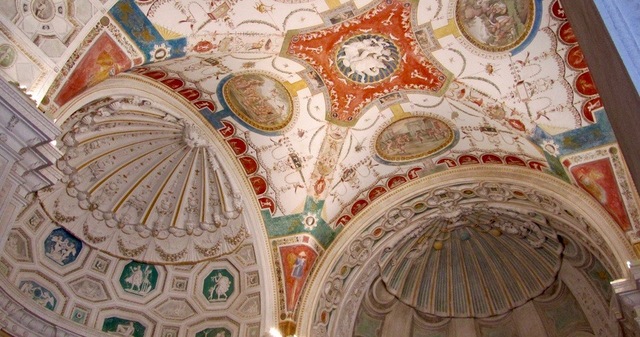 Villa Madama, decorazioni Giovanni da Udine, Bandinelli, Giulio Romano,  et al