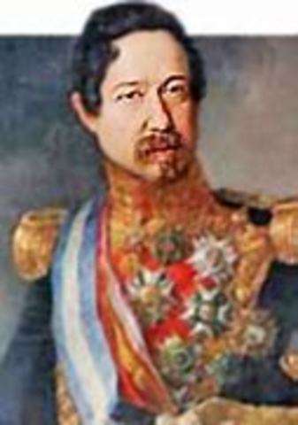 Nuevo gobierno moderado de Narváez