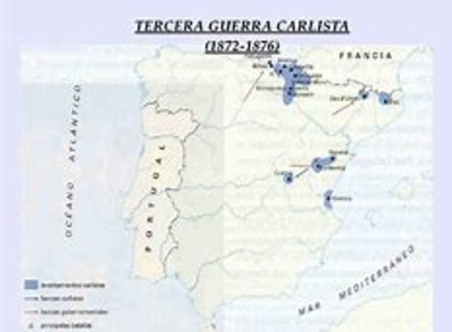 Comienzo de la Tercera Guerra Carlista