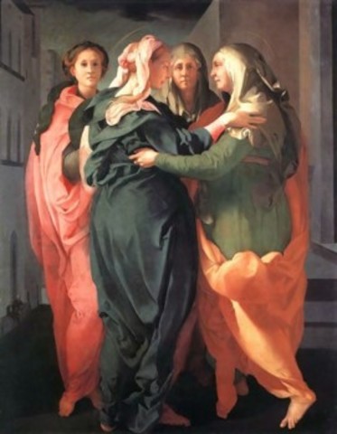 Pontormo, Visitazione, pieve di Carmignano, PO