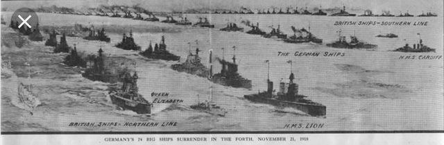 Great Britain puts a blockade on Germany