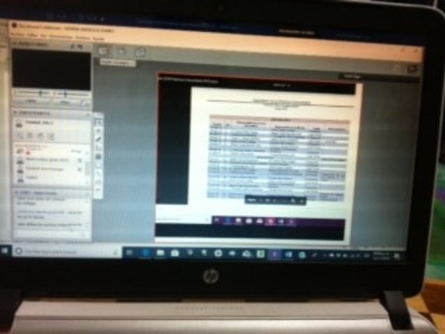 Aula virtual, yo realicé la minuta