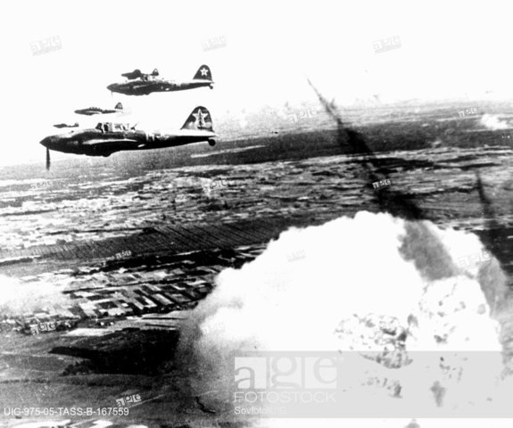 Air Raid upon the camp