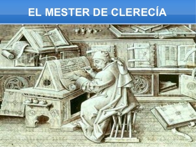 LA POESÍA NARRATIVA: mester de clerecía