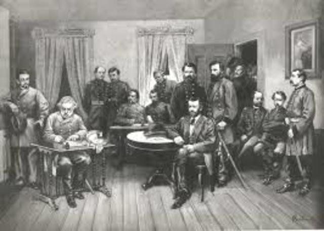 General Robert E. Lee Surrenders
