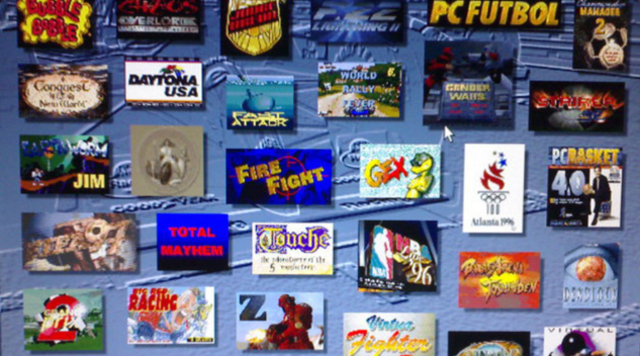 La enorme cantidad de juegos que comenzaron a inundar a las PC