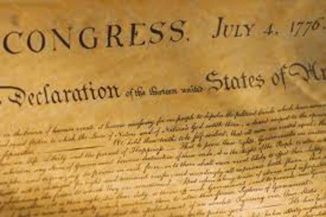 The Declaration of Independence