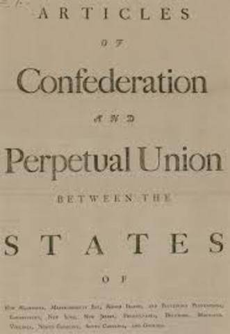 The articles of confederation