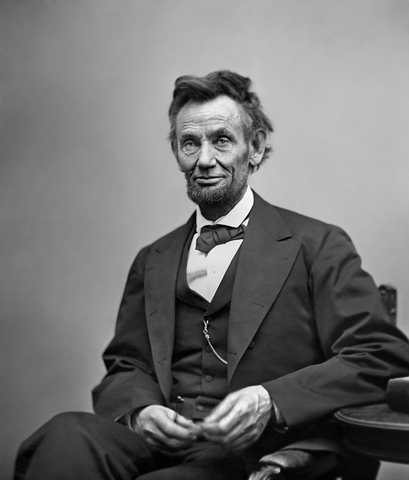 Abraham Lincoln was elected as President of the United States