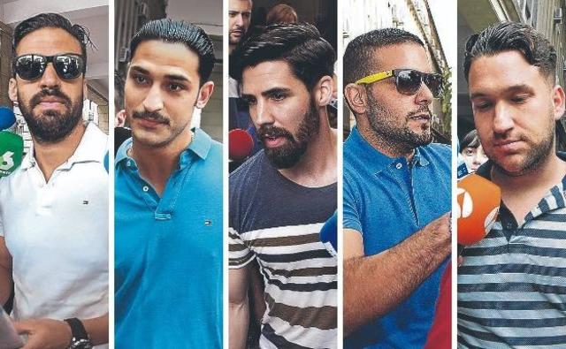 La Manada admite solo un robo en la violación múltiple.