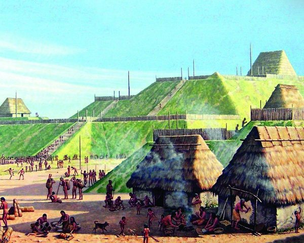 Pyramids of the Mound People of St. Louis