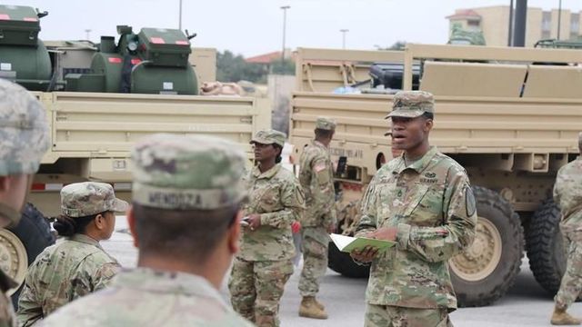 Llegada de soldados americanos a San Diego