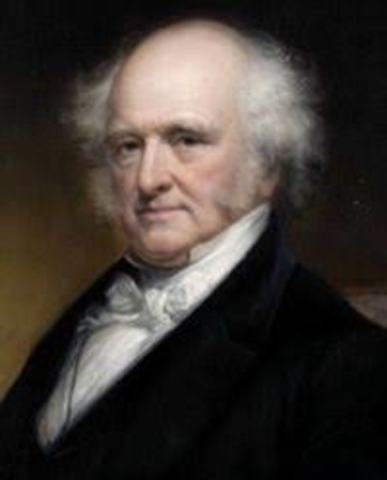 Martin Van Buren Elected President