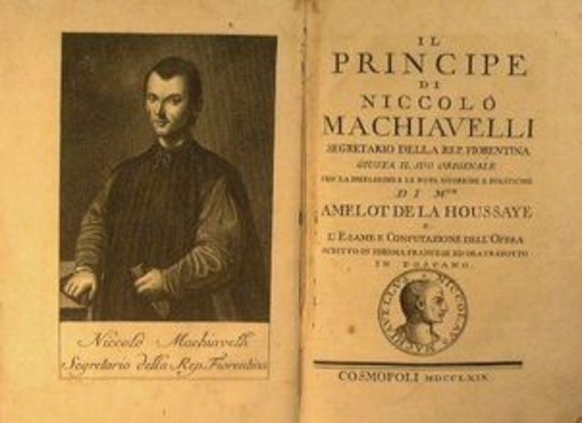 Niccolo Machiavelli writes The Prince