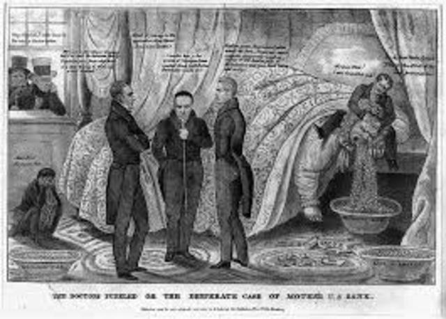 Andrew Jackson Issued of Specie Circular