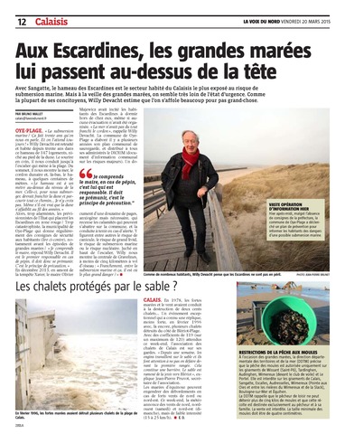 Aux Escardines, les grandes marées lui passent au-dessus de la tête