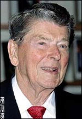 Last 10 years of Reagan's life~