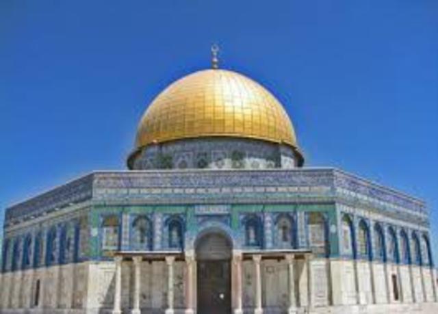 Dome of Rock Completed