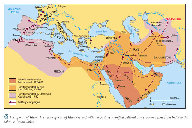 Islamic empire expands