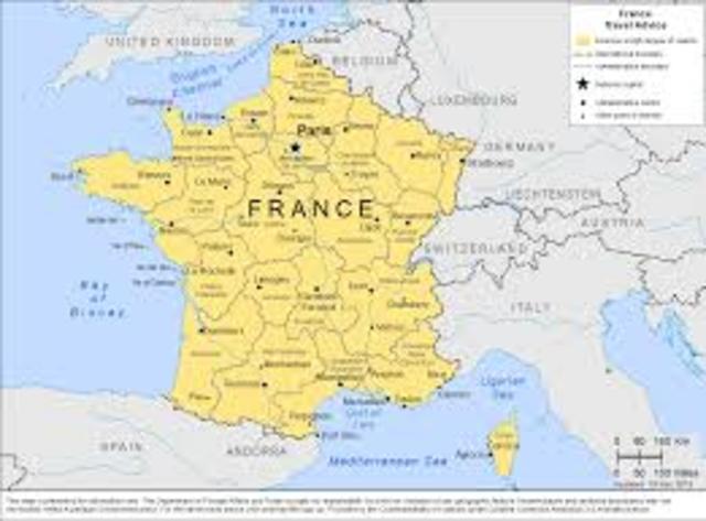 Islamic army pushes into France