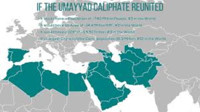 Umayyad Caliph takes control