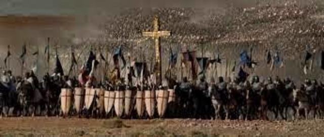 Christian armies recapture Jerusalem